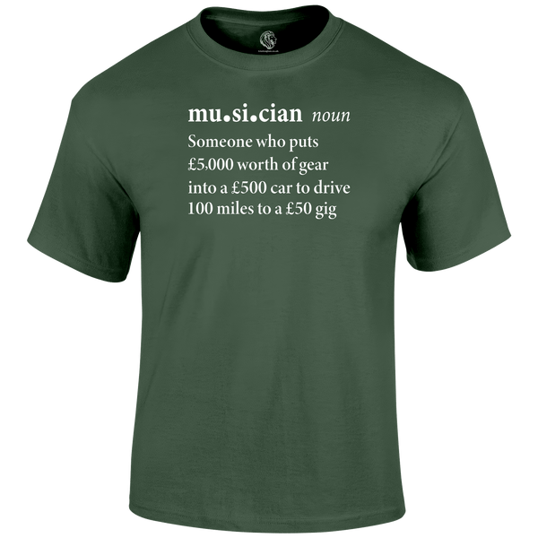 Musician T Shirt by Lion Legion 