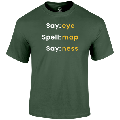 Say Eye Funny T Shirt by Lion Legion 