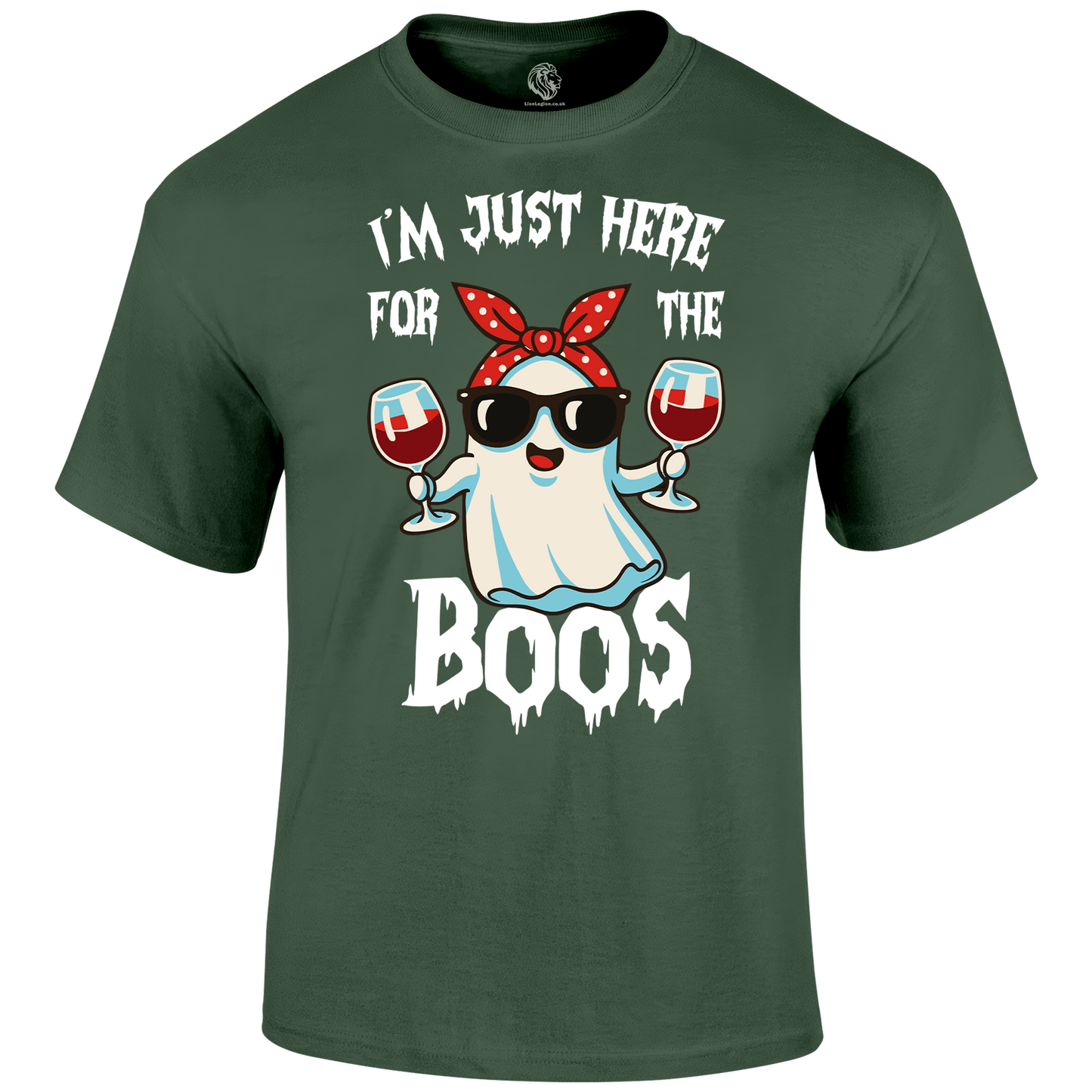 The Boos Halloween T Shirt by Lion Legion 