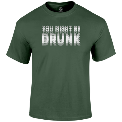 Drunk Funny T Shirt by Lion Legion 