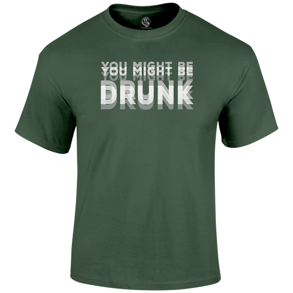 Drunk Funny T Shirt by Lion Legion 