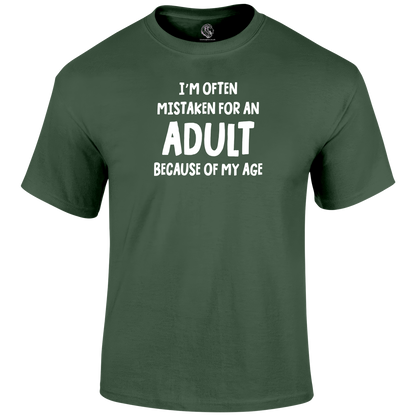 Mistaken For An Adult T Shirt