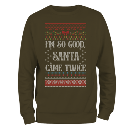 Came Twice Christmas Jumper by Lion Legion 