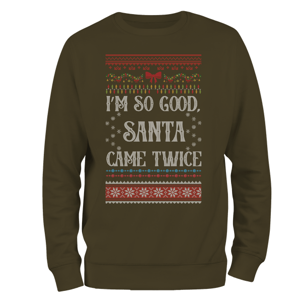 Came Twice Christmas Jumper by Lion Legion 