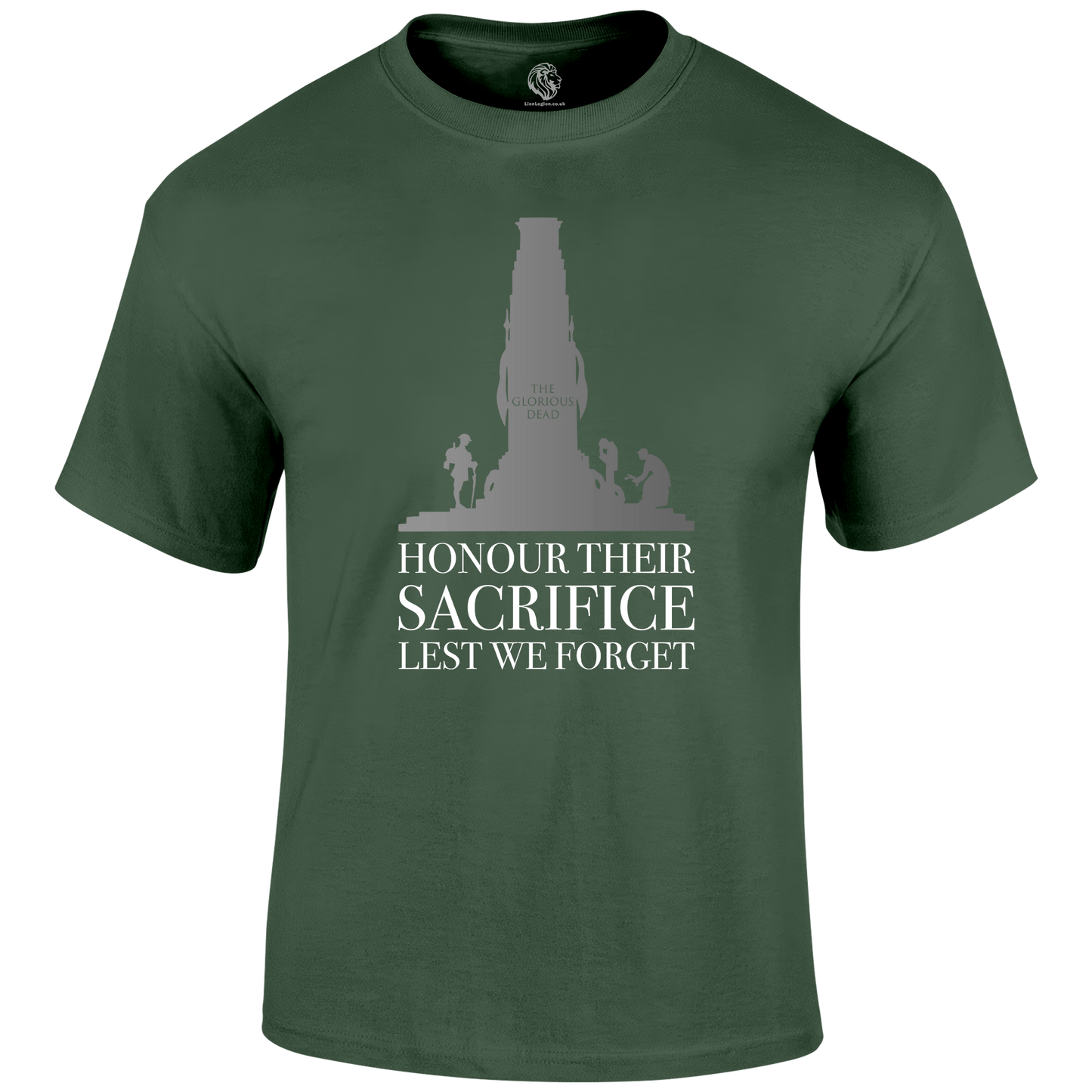 Honour Remembrance T Shirt by Lion Legion 