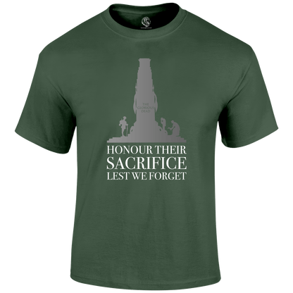 Honour Remembrance T Shirt by Lion Legion 