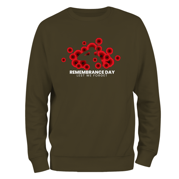 Remembrance Day Sweatshirt by Lion Legion 