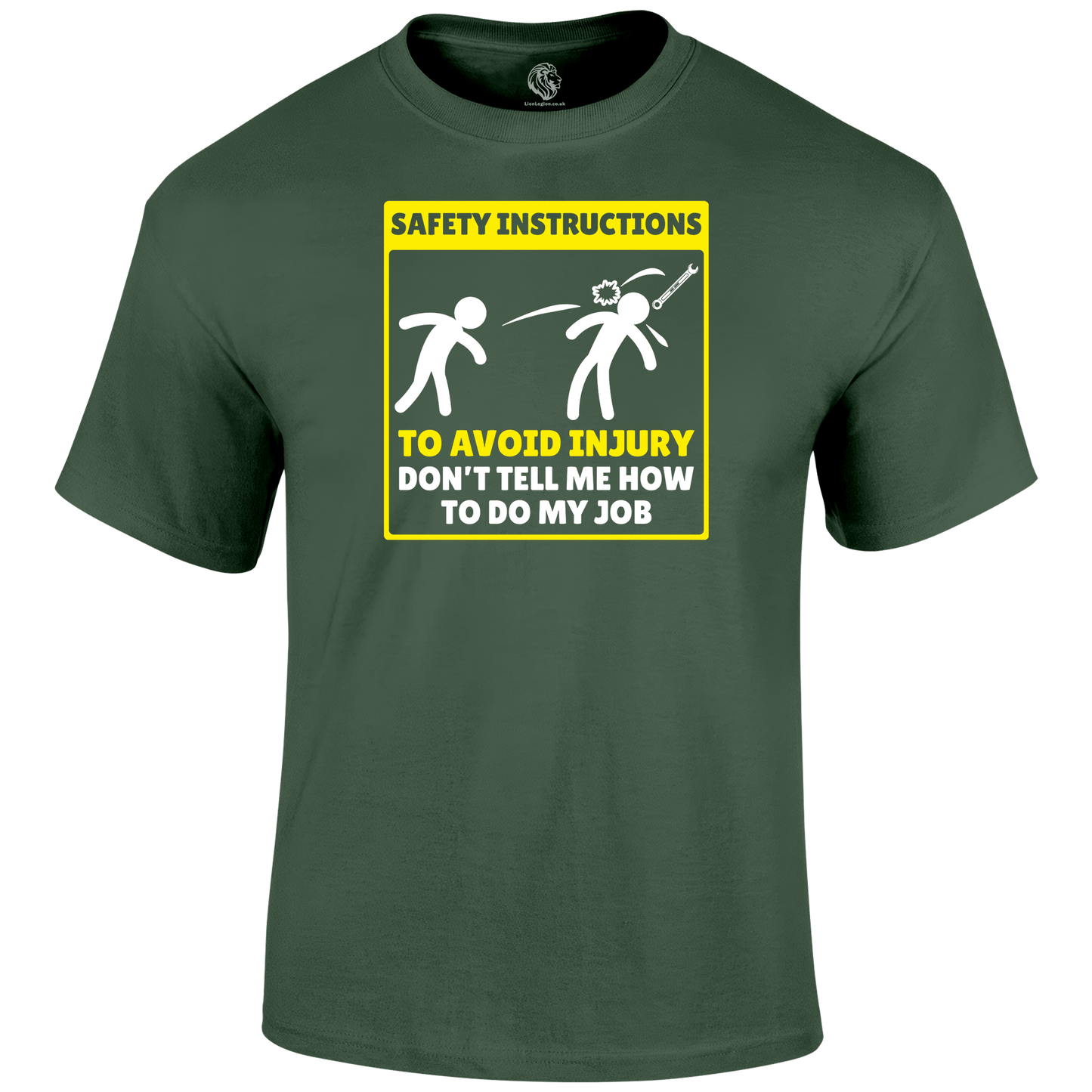 My Job Funny T Shirt by Lion Legion 