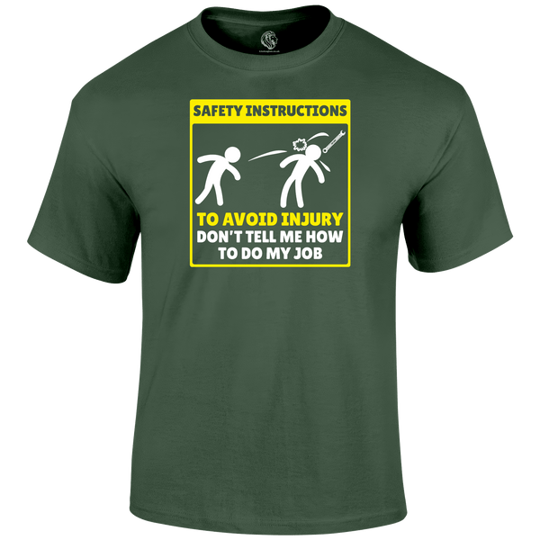 My Job Funny T Shirt by Lion Legion 