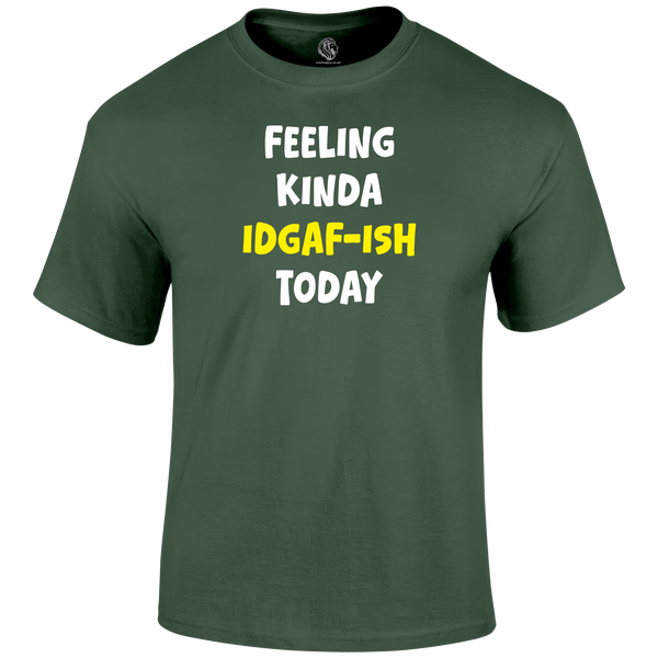 IDGAF-ish Funny T Shirt by Lion Legion 