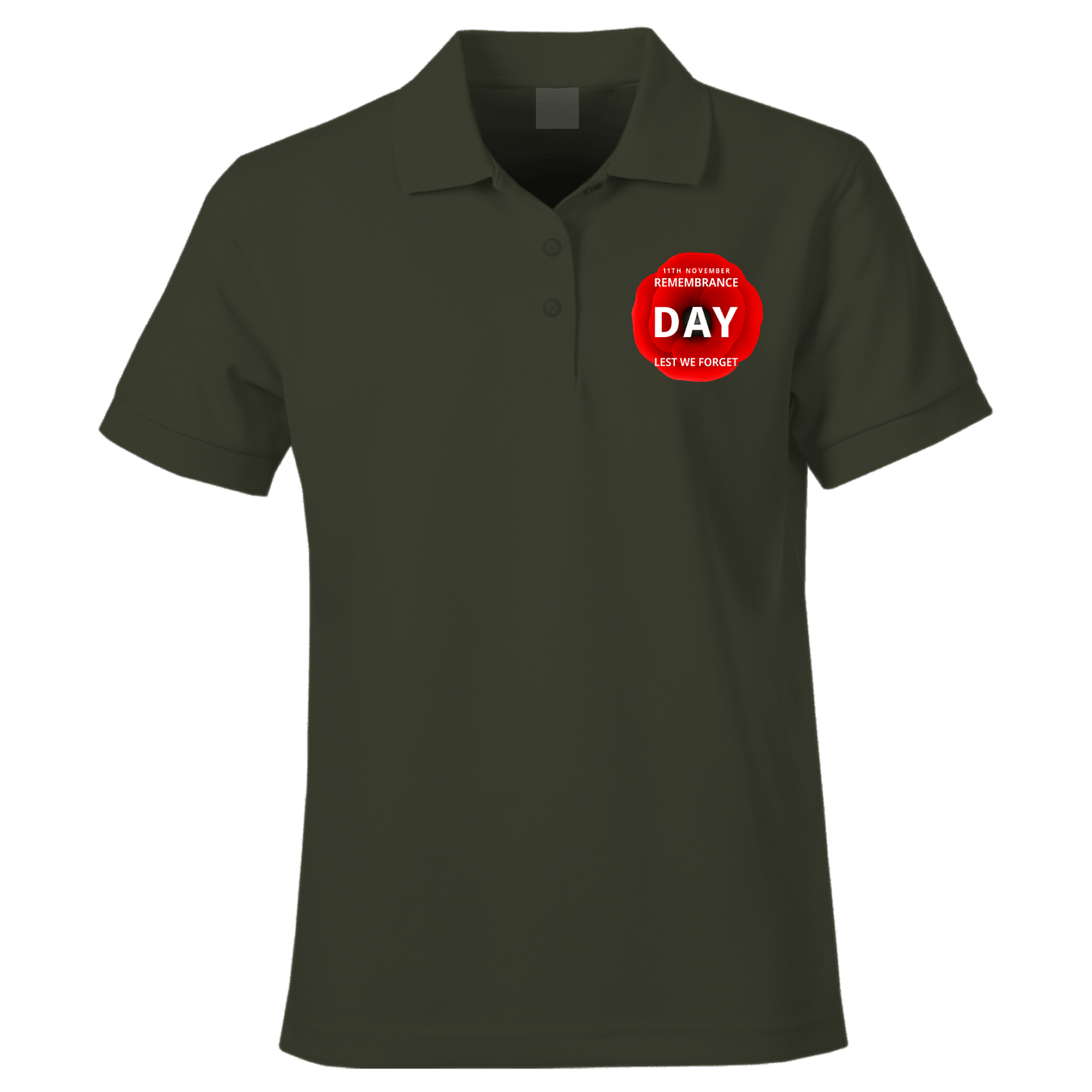 11th November Remembrance Day Polo Shirt by Lion Legion 
