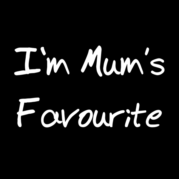 Mum's Favourite T Shirt by Lion Legion 