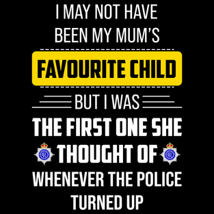 Mum's Favourite T Shirt by Lion Legion 