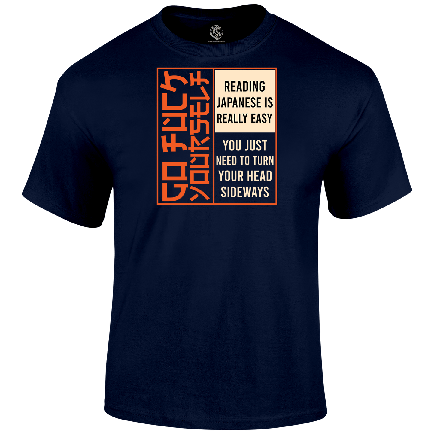 Learning Japanese T Shirt by Lion Legion 