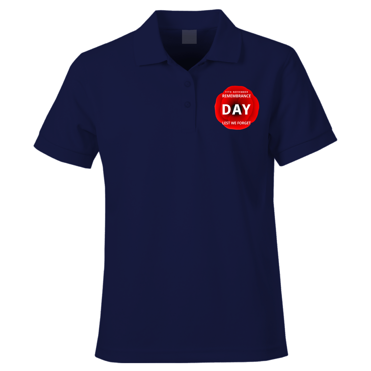 11th November Remembrance Day Polo Shirt by Lion Legion 