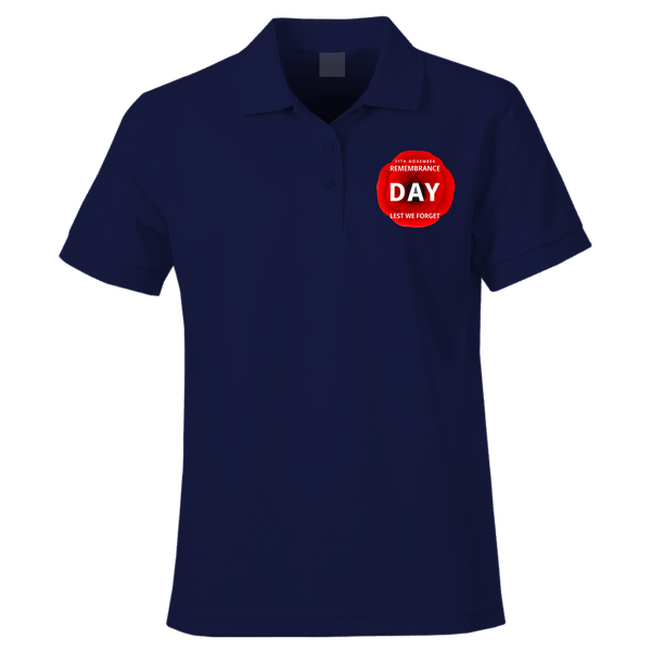 11th November Remembrance Day Polo Shirt by Lion Legion 
