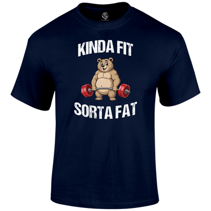 Kinda Fit Funny T Shirt by Lion Legion 