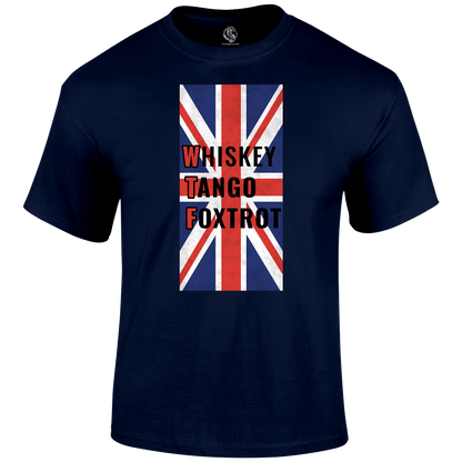 WTF Flag Patriotic T Shirt by Lion Legion 
