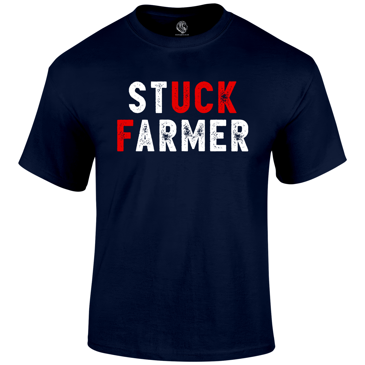 Stuck Farmer Shirt Funny T Shirt by Lion Legion 