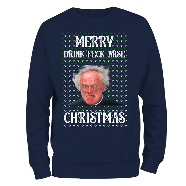 Father Jack Christmas Jumper by Lion Legion 