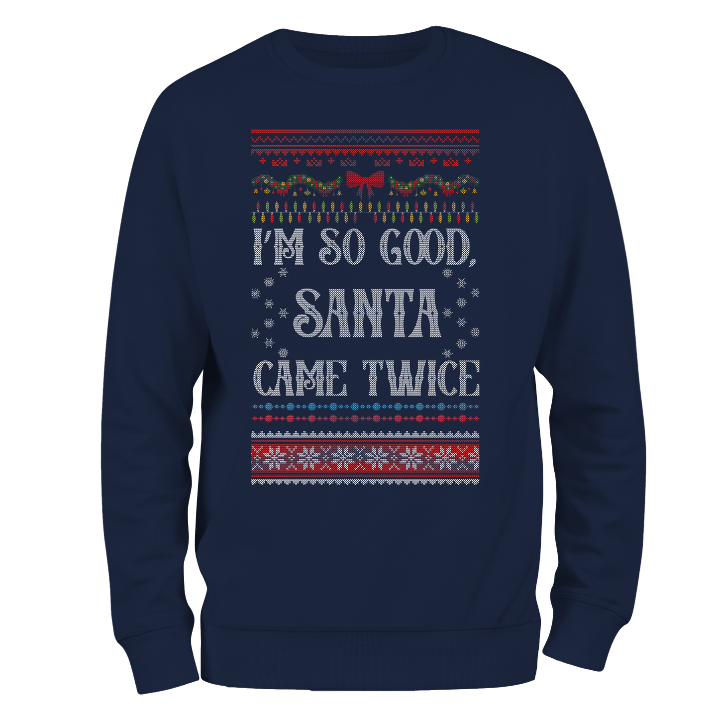 Came Twice Christmas Jumper by Lion Legion 