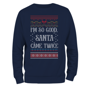 Came Twice Christmas Jumper