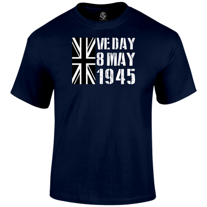 VE Day Anniversary T Shirt by Lion Legion 