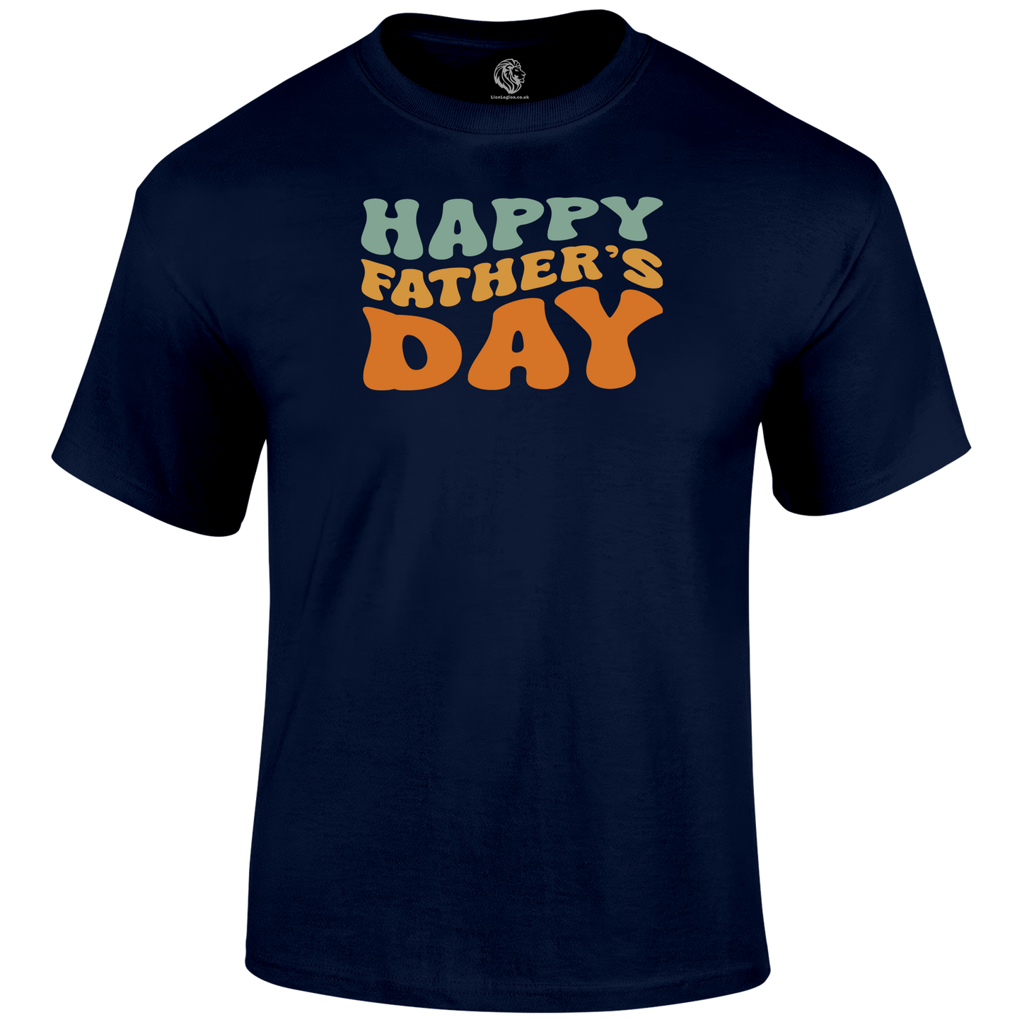 Retro Fathers Day T Shirt by Lion Legion 