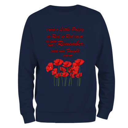 Red As Red Can Be Remembrance Day Sweatshirt by Lion Legion 