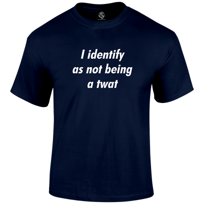 I Identify As Not Being T Shirt by Lion Legion 