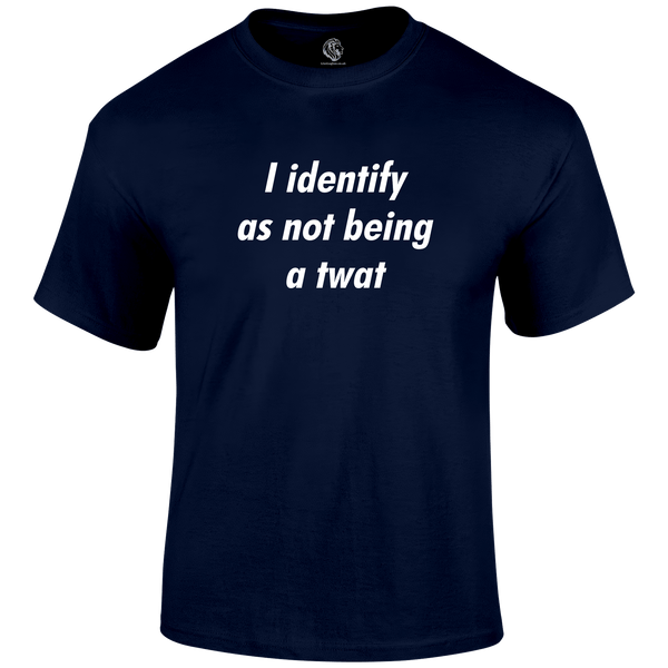 I Identify As Not Being T Shirt by Lion Legion 