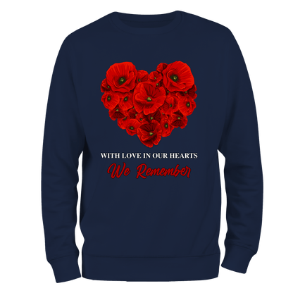 With Love Remembrance Sweatshirt by Lion Legion 