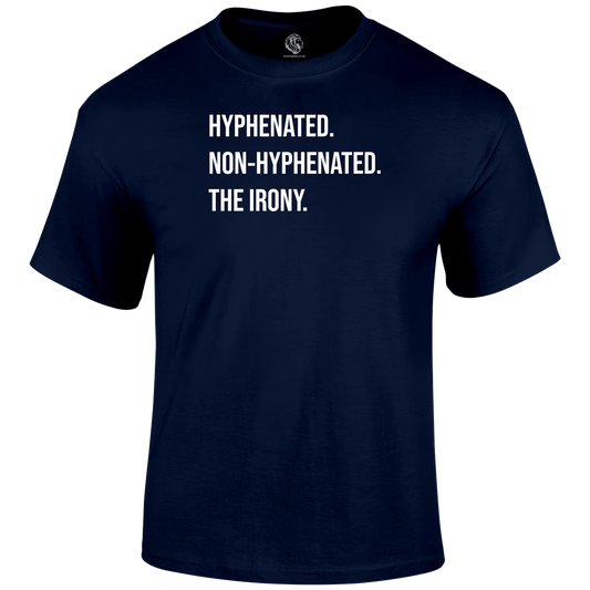 Hyphenated T Shirt by Lion Legion 