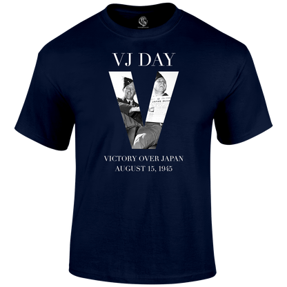 V-J Victory Remembrance T Shirt by Lion Legion 
