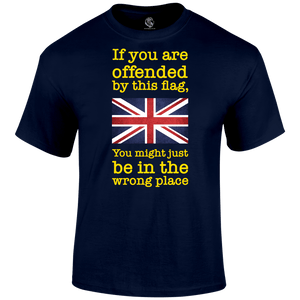 Wrong Place Patriotic T Shirt