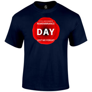 11th November Remembrance Day T Shirt