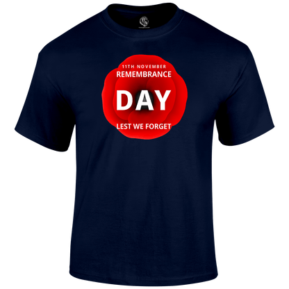 11th November Remembrance Day T Shirt by Lion Legion 