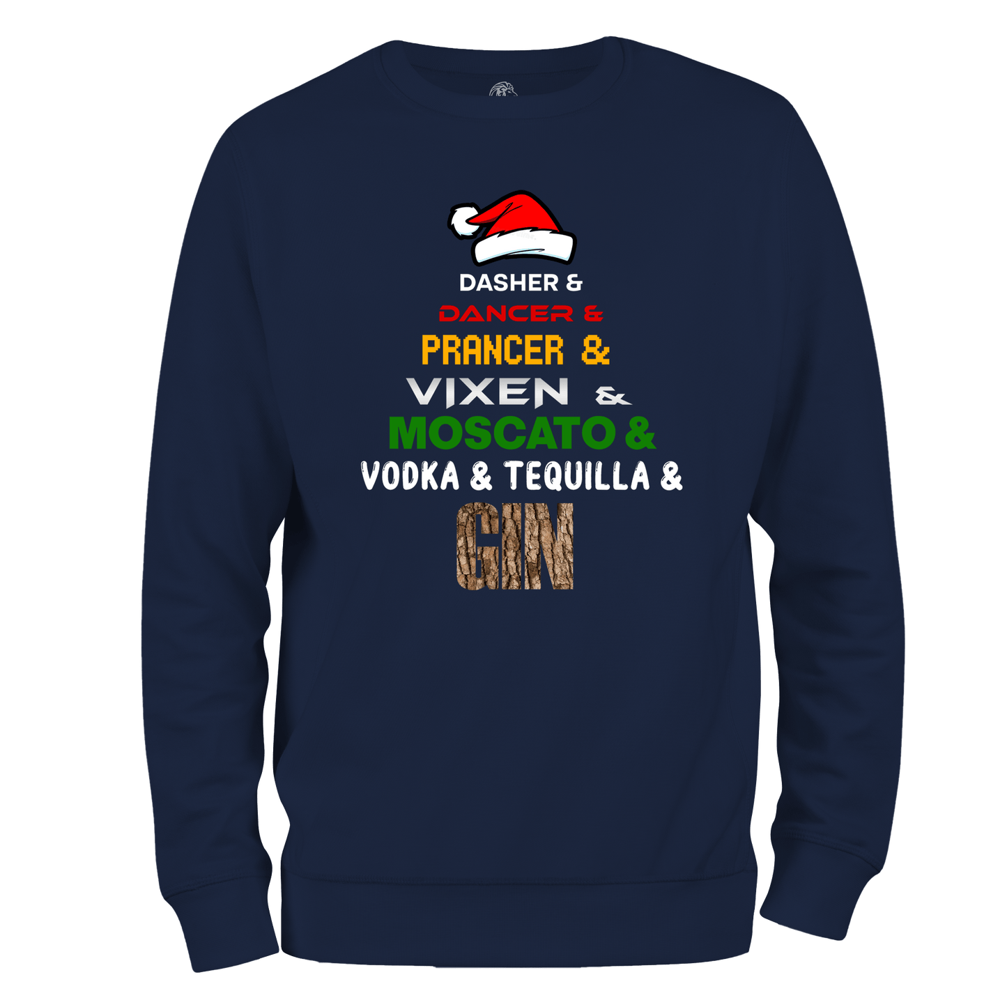 Reindeer Tree Funny Christmas Jumper by Lion Legion 