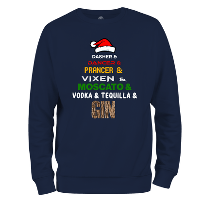 Reindeer Tree Funny Christmas Jumper by Lion Legion 