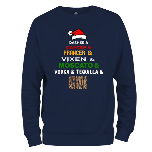 Reindeer Tree Funny Christmas Jumper by Lion Legion 