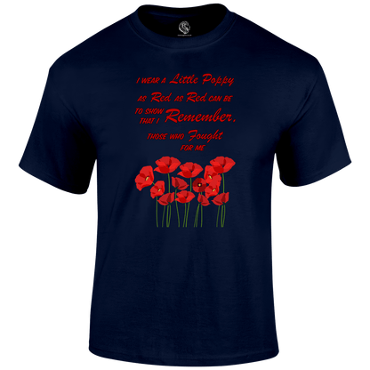 Red As Red Can Be Remembrance Day T Shirt by Lion Legion 