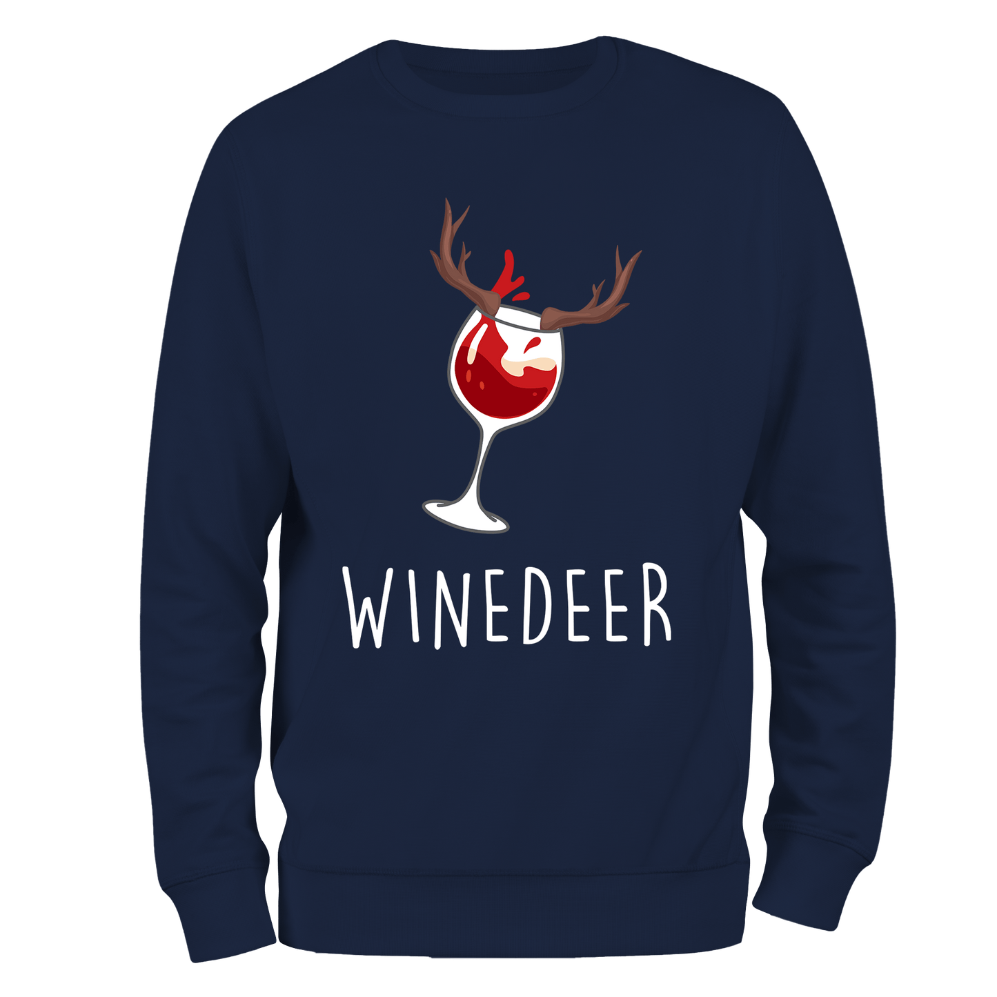Winedeer Christmas Jumper by Lion Legion 