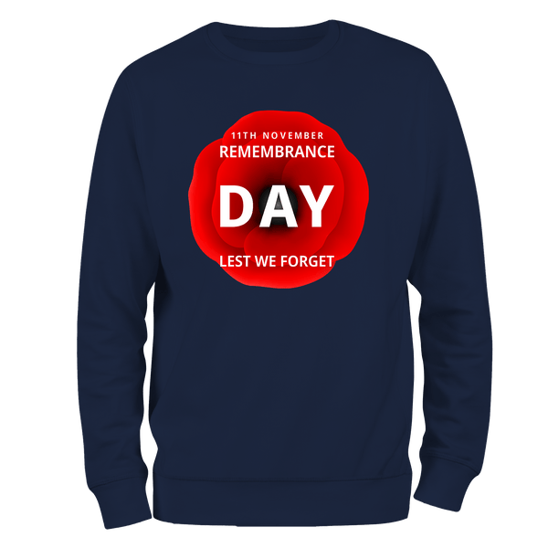 11th November Remembrance Day Sweatshirt by Lion Legion 
