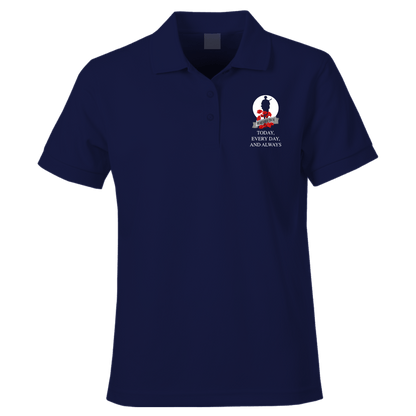 Always WW2 Remembrance Day Polo Shirt by Lion Legion 
