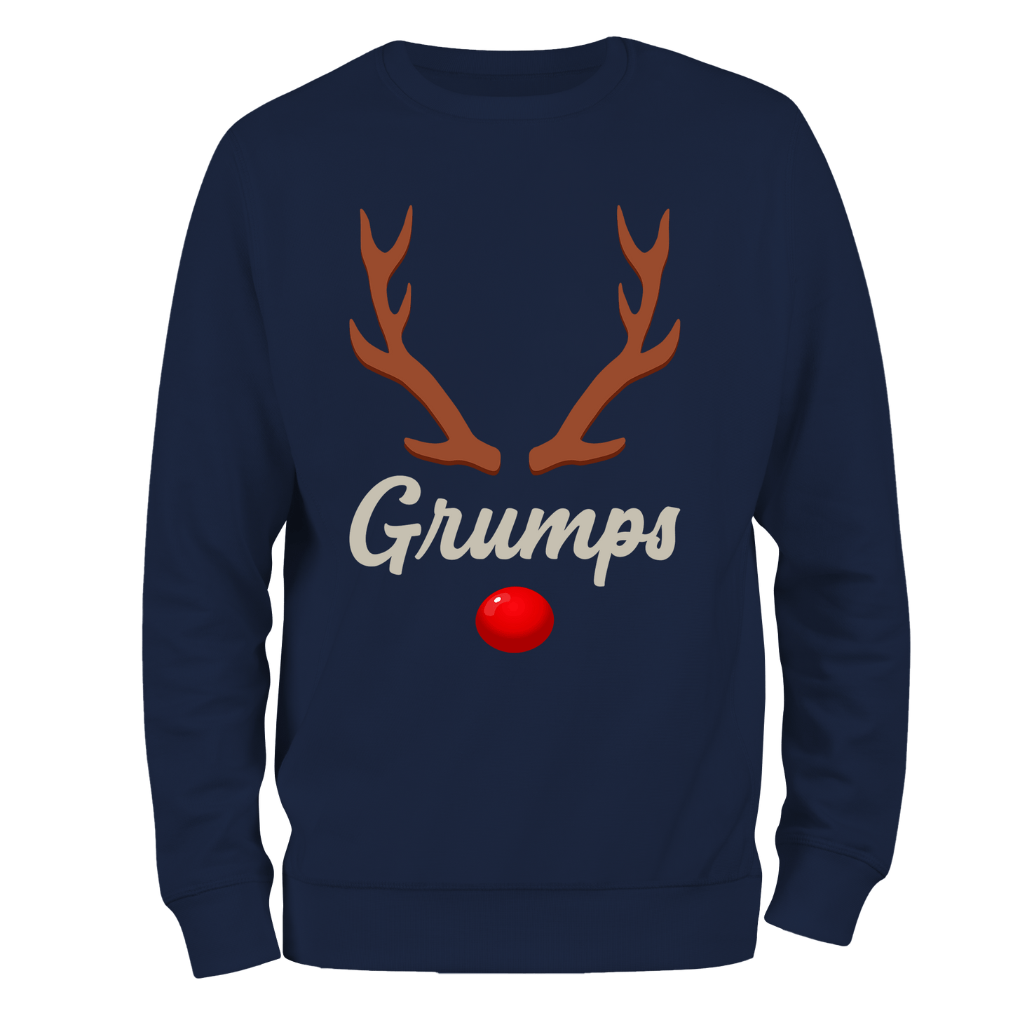 Rudolph Grumps Christmas Jumper by Lion Legion 