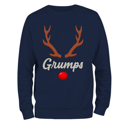 Rudolph Grumps Christmas Jumper by Lion Legion 