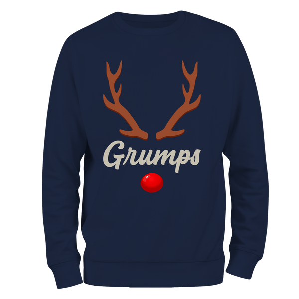 Rudolph Grumps Christmas Jumper by Lion Legion 