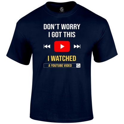 Don't Worry Funny T Shirt by Lion Legion 