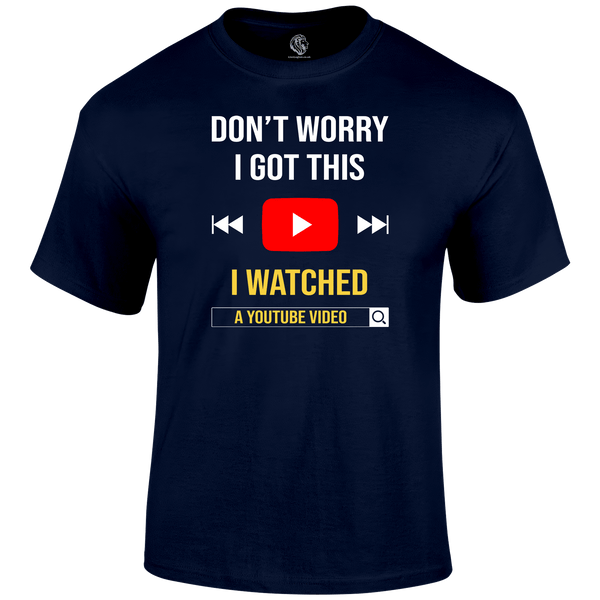 Don't Worry Funny T Shirt by Lion Legion 