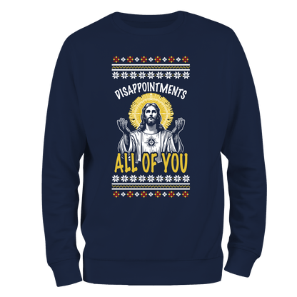 Disappointments Christmas Jumper by Lion Legion 